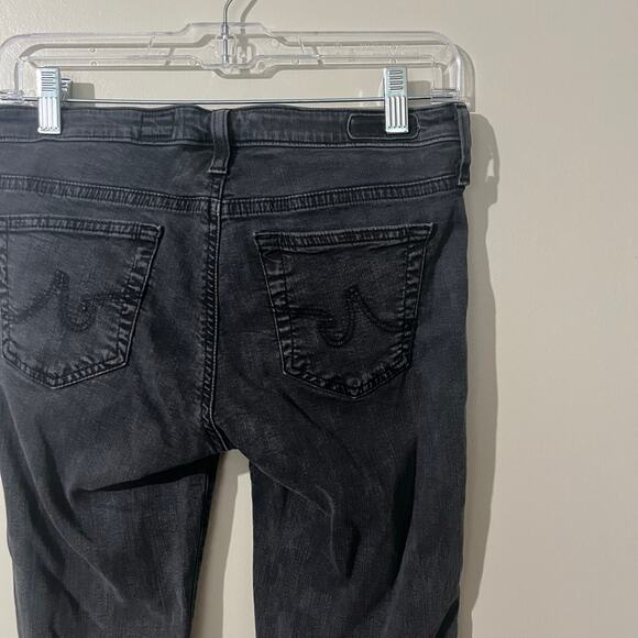 Adriano Goldschmied Stevie Ankle Jeans 27R Black Slim Straight Casual Streetwear - Picture 4 of 10